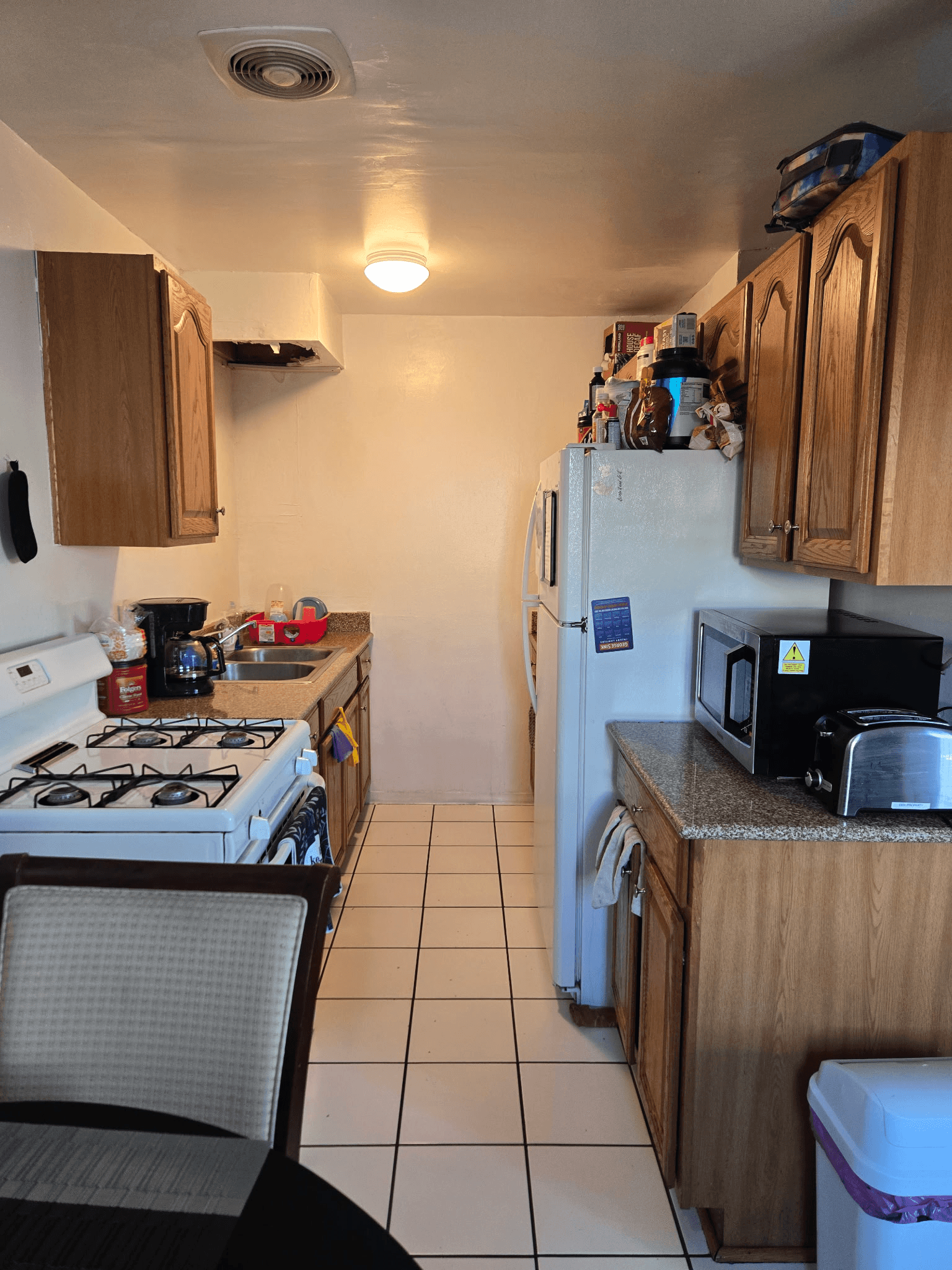 Kitchen (alternate view) — Unit C